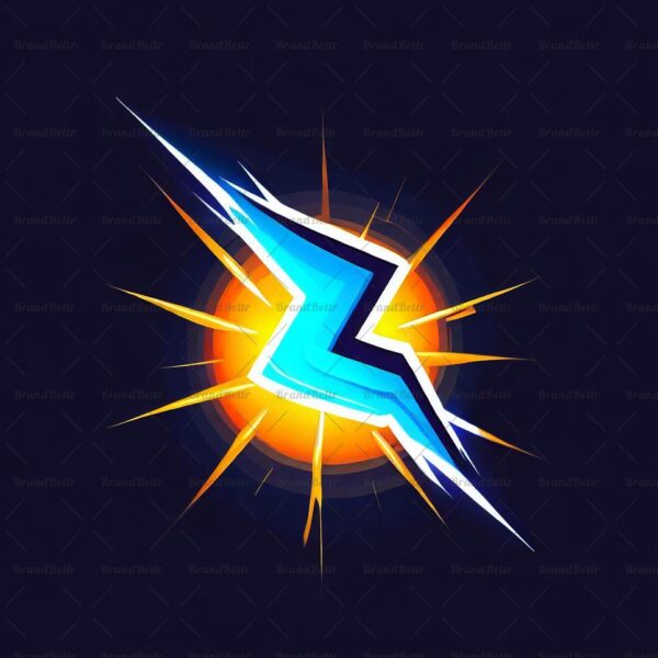Energiegeladener Blitz